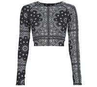 ARIZONA LOVE T-shirts a maniche lunghe THE CROPPED TOP YOGA in Nero EU S