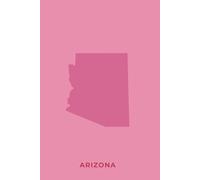 ARIZONA PINK - Premium Lined Journal | 6" x 9" | Soft Cover | 120+ Pages: A Stylish Writing Notebook - Perfect for Everyday Notes, Journaling, or Gifting with Heart