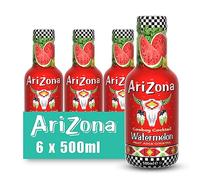 Arizona, Red Tea African Rooibos, Deliziosa Bevanda al Tè Rosso, Gusto Dolce e Delicato, Ideale da Gustare in Ogni Momento, Senza Aromi, Coloranti o Conservanti Artificiali, 6 Bottiglie PET da 500 ml