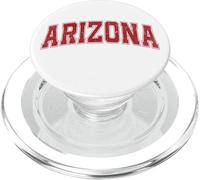Arizona Retro Rosso Vintage Testo PopSockets PopGrip per MagSafe