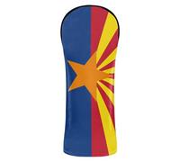 Arizona State Flag Az Blu Rosso Golf Club Set Copritesta con Numero Targhetta per Legno e Driver Fairway Hybrid
