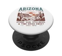 Arizona Stone Sun Stillness Tempo essiccato dolce PopSockets PopGrip Adesivo