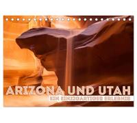 ARIZONA UND UTAH Ein einzigartiges Erlebnis (Tischkalender 2026 DIN A5 quer), CALVENDO Monatskalender: Der vielfältige Südwesten der USA