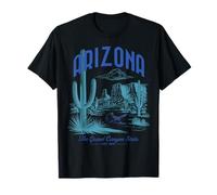Arizona Vintage Grand Canyon Retro State Souvenir Maglietta