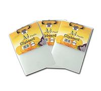 Ark - 3 clip A4 resistenti e trasparenti (confezione da prezzo)