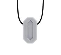 ARK® Collana da masticare in diversi spessori e forme con guinzaglio regolabile e istruzioni ATC (lingua italiana non garantita) - Collana Sensory Block, masticare, dentizione, autismo (minibite,