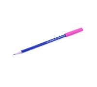 ARK® - Inserto per mordere e masticare penne in diversi spessori e forme + matita con istruzioni ATC (lingua italiana non garantita) - Sensory masticare, masticare, dentizione, autismo (rotondo, rosa