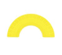 ARK Rainbow - Articoli da masticare con diverse trame, ideali per stimolazione sensoriale, disponibile in 3 gradi di durezza (morbido, giallo)