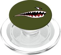 ARK TEETH NOSE ART WARHAWK P-40 A-10 WARTHOG WAR PLANE PopSockets PopGrip per MagSafe