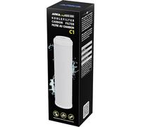 ARKA myAQUA 400 filtro a carbone C1 - Filtra efficacemente le particelle di sporco, il cloro, gli erbicidi, i pesticidi e altro ancora, migliorando notevolmente la qualità dell'acqua.