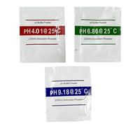ARKA myAQUA Set di polvere di calibrazione del pH - Polvere di calibrazione del pH per misuratori di pH - Contenuto: 5x 4.00, 5x 6.86, 5x 9.18