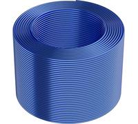ARKA - Tubo in silicone (resistente all'ozono e alla CO2) 4/6 mm (200 m (rotolo), blu)