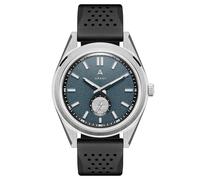 Arkai by Trendhim - Orologio da meteoriti in edizione limitata, per uomini, antiriflesso, luminosità, subdiale meteoriti, impermeabile fino a 100 metri, design danese, Argento/blu, cinghia