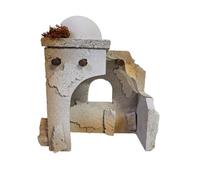 arkamii Capanna Araba per Presepe, Realizzata a Mano in Italia, 15 x 7 x 20 cm (AC Style 5)