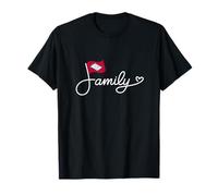 Arkansas Famiglia - Arkansan Flag Heritage Word Art Maglietta