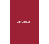 ARKANSAS - Premium Lined Journal | 6" x 9" | Soft Cover | 120+ Pages: A High-Quality Writing Notebook - Ideal for School, Work, or Thoughtful Gifts