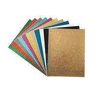 arkCRAFT 33737 - Feltro glitterato, formato A4, confezione da 10