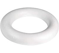 ArkCRAFT - Corone per anelli in polistirolo per feste (2, 25 cm)
