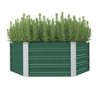 ARKEM Fioriera da Esterno, Orto Verticale Rialzato da Esterno per Balcone e Giardino, Mini Orto Rialzato per Piantine, Giardino Verticale da Esterno, Impermeabile,Letto di Coltura Rialzato 129x129x46