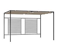 ARKEM Gazebo Pergola Con Telo Impermeabile Richiudibile E Struttura Rettangolare In Acciaio Inossidabile Ad Alta Densità, Per Arredo Giardino, Terrazzo e Attività Commerciale,Gazebo con Tetto Retratti