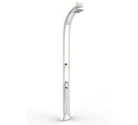 DOCCIA TRADIZIONALE SPRING PLUS CON MISCELATORE E DOCCETTA MOBILE - BIANCO/INOX