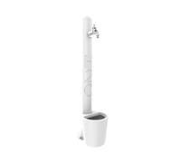 Arkema Design - Fontana H2O tradizionale con cestello GH115-20/9003 bianco
