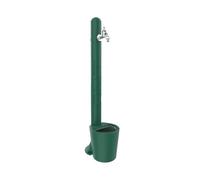 Arkema Design - Fontana tradizionale H2O GH115-20/6016 verde scuro con secchiello
