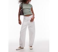 ARKET - Bloom - Jeans bombati alla caviglia bianco invernale W27
