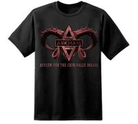 Arkham Asylum Batman T Shirt (S-3XL) Dc Comics Joker Suicide Squad Harley Quinn