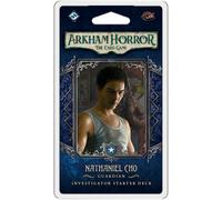 Fantasy Flight Games, Arkham Horror The Card Game: Investigator Starter Deck - Nathaniel Cho Investigator, Card Game, Ages 14+, 1 to 4 Players, 60 to 120 Minutes Playing Time