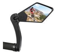 Arkham Specchietti retrovisori per bicicletta, specchietto retrovisore HD resistente agli urti, girevole a 360°, 14.8-23 mm, regolabile, convesso, per manubrio destro o sinistro della bici (1 pezzo)