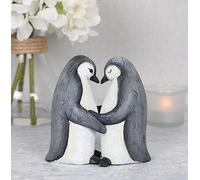 ArkiFACE FO_29938 Penguin Partners for Life Ornament | 2pcs. 218g, cappello anatra 11cm white.grey
