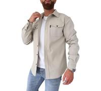 ArknAv Camicia da Uomo Giacca Casual Elegante Camicia Giacche