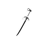 Arknights Rhodes Island Lappland portachiavi arma modello arma metallo (22 cm), Nero , Taglia unica