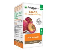 Arkocapsule Maca Bio Integratore Tonico Adattogeno 40 Capsule