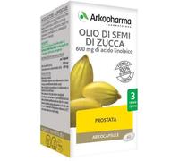 ARKOPHARMA Olio di Semi di Zucca 60 capsule - Integratore per la prostata