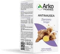 Arkocapsule Zenzero Integratore Antinausea 40 Capsule