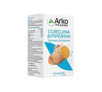 Arkopharma Arkocapsule - Curcuma + Piperina Integratore, 130 Capsule
