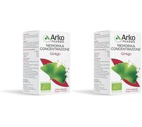 Arkocps Ginkgo Bio 45cps, 1 unità, 1 (Confezione da 2)