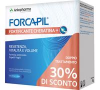 Arkopharma Forcapil Fortificante - Integratore alla Cheratina - 60+60 Capsule