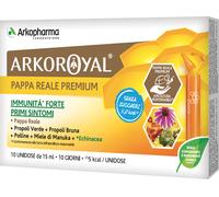 Arkopharma Integratore alimentare Arkoroyal Pappa Reale Immunità Forte Senza Zucchero 10x15 ml