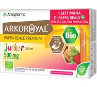 Arkoroyal Pappa Reale Premium Junior 500Mg Arkopharma 20X15Ml