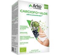 Arkofluidi - Carciofo + Aloe Vera Ultra Concentrato, 20 Flaconcini
