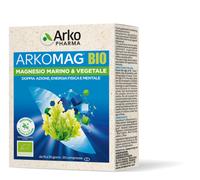 ArkoPharma Arkomag BIO Integratore Magnesio Marino e Vegetale, 30 Compresse
