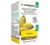 Arkopharma Arkocapsule - Olio Semi Zucca Bio Integratore, 60 Capsule