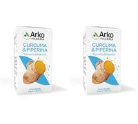 Arkopharma Arkocapsule - Curcuma + Piperina Bio Integratore, 130 Capsule (Confezione da 2)