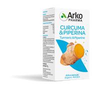 Arkocapsule Curcuma+Piperina BIO 40capsule