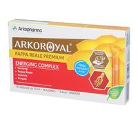 Arkopharma ARKOROYAL ENERGING COMPLEX SENZA ZUCCHERO 10 FLACONCINI DA 15 ML