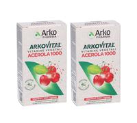 Arkopharma Arkovital® Acerola 1000 Vitamina C 2 Confezioni 2x30 pz Set