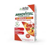 Arkopharma Arkovital - Acerola 1000 Vitamina C Naturale, 30 Compresse